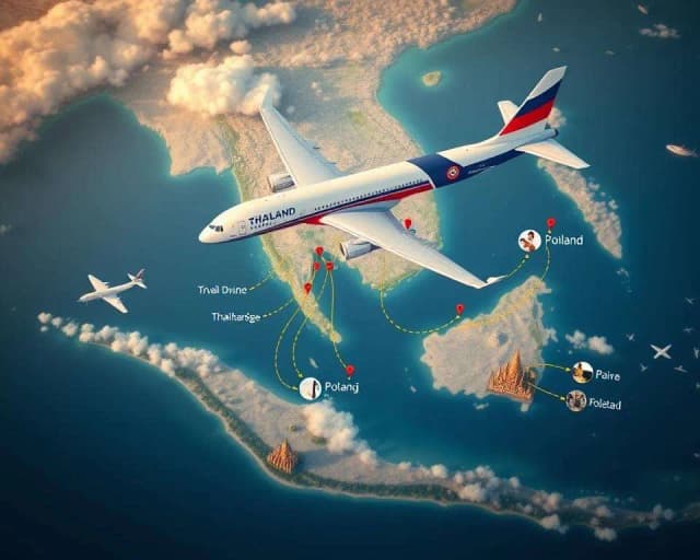 Ile trwa lot do Tajlandii? Sprawdź, co wpływa na czas przelotu Ile trwa lot do Tajlandii? Sprawdź, co wpływa na czas przelotu
